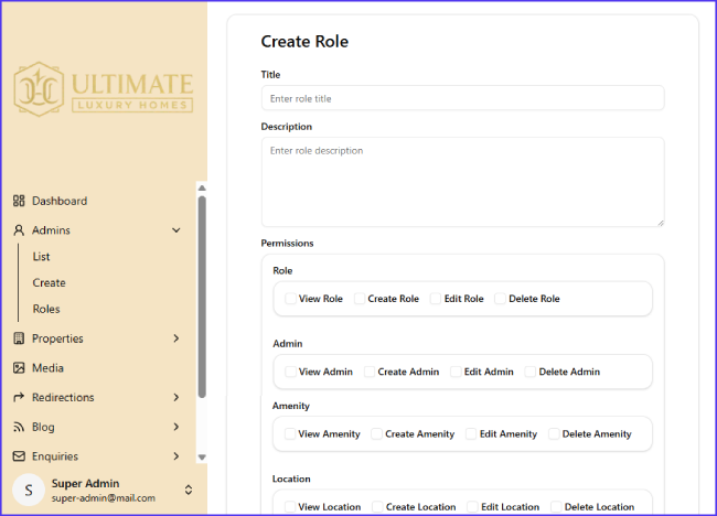 Real Estate Analytics Dashboard
